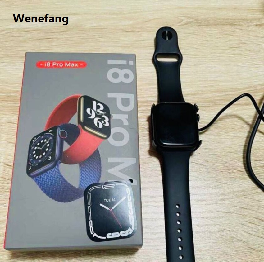 Wenefang i8 Pro Max Smart Watch LED Normal Watch For Boys and Girls Colorful Watch Digital Sport Look Watch For Men and Women Not T800 and T900 148
