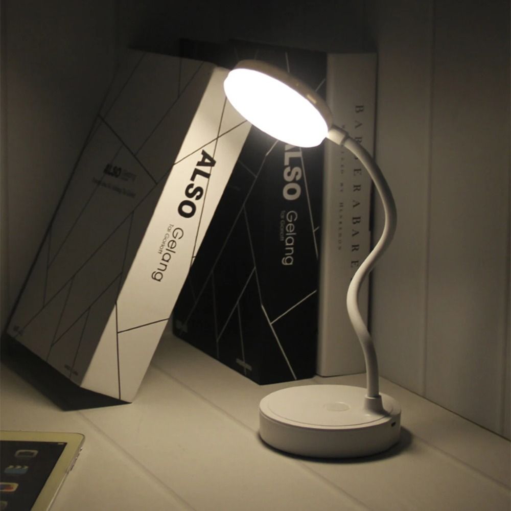 Portable Desk Light USB Foldable Table Lamp Support 3 Color Stepless Dimming Eye Protection Bedroom Night Reading Bedside Lamp