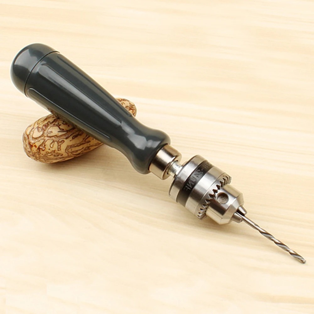 New 1.5/2.0/3.0/4.0/5.0mm Hand Drill Set Mini Portable Drill Chuck Multifunction Twist Drill Bit