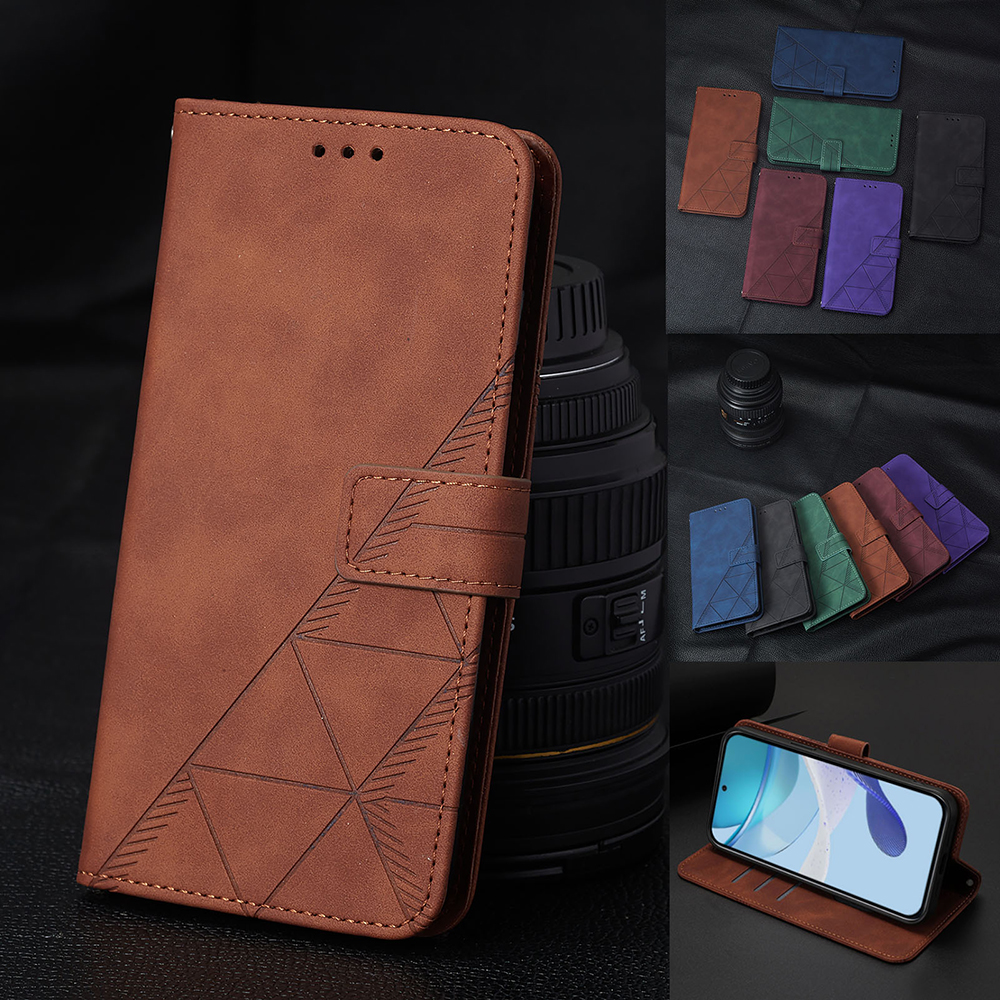 Leather Wallet Case For vivo iQOO Neo 10 Pro Plus Z10 Lite Z9 Turbo Z9S Z10X Z9X Y03 Y18 Y28S Y28 Y33S Y36 Y38 Y56 Y100 Cover