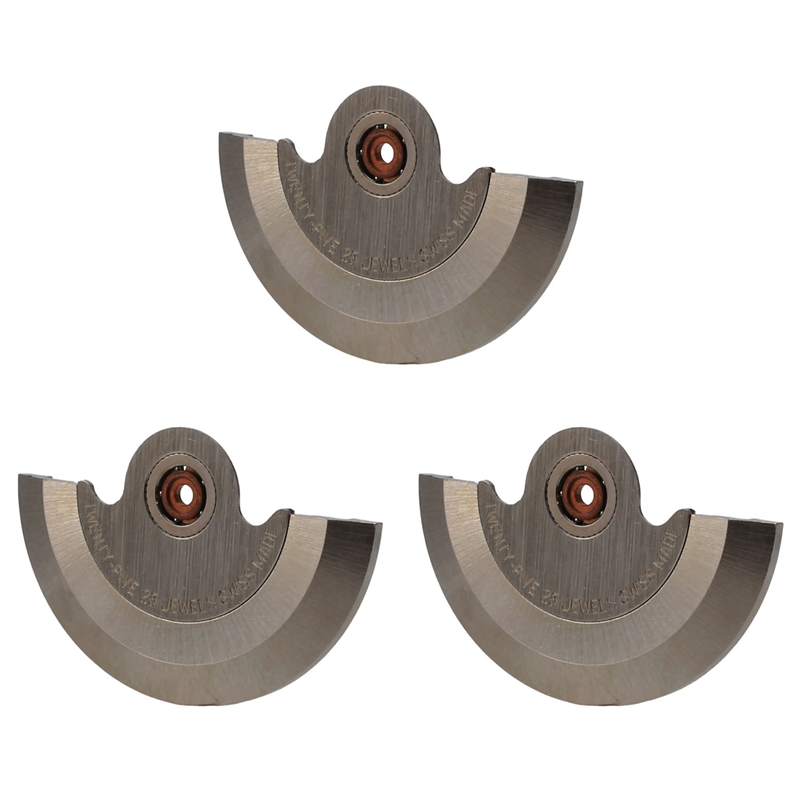 JAERBEE 3X Stainless Steel Watch Replacement Accessories Oscillating Weight Rotor for ETA 2824 2834 2836 Watchmaker Repair Tools