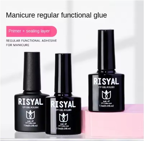Combo Of 2 Pieces UV Gel Nail Polish Set 7.3ml - Professional Soak Off UV/LED Gel Color Coat, Long Lasting High Gloss Finish Nail Art Gel Polish for Salon & Home Use