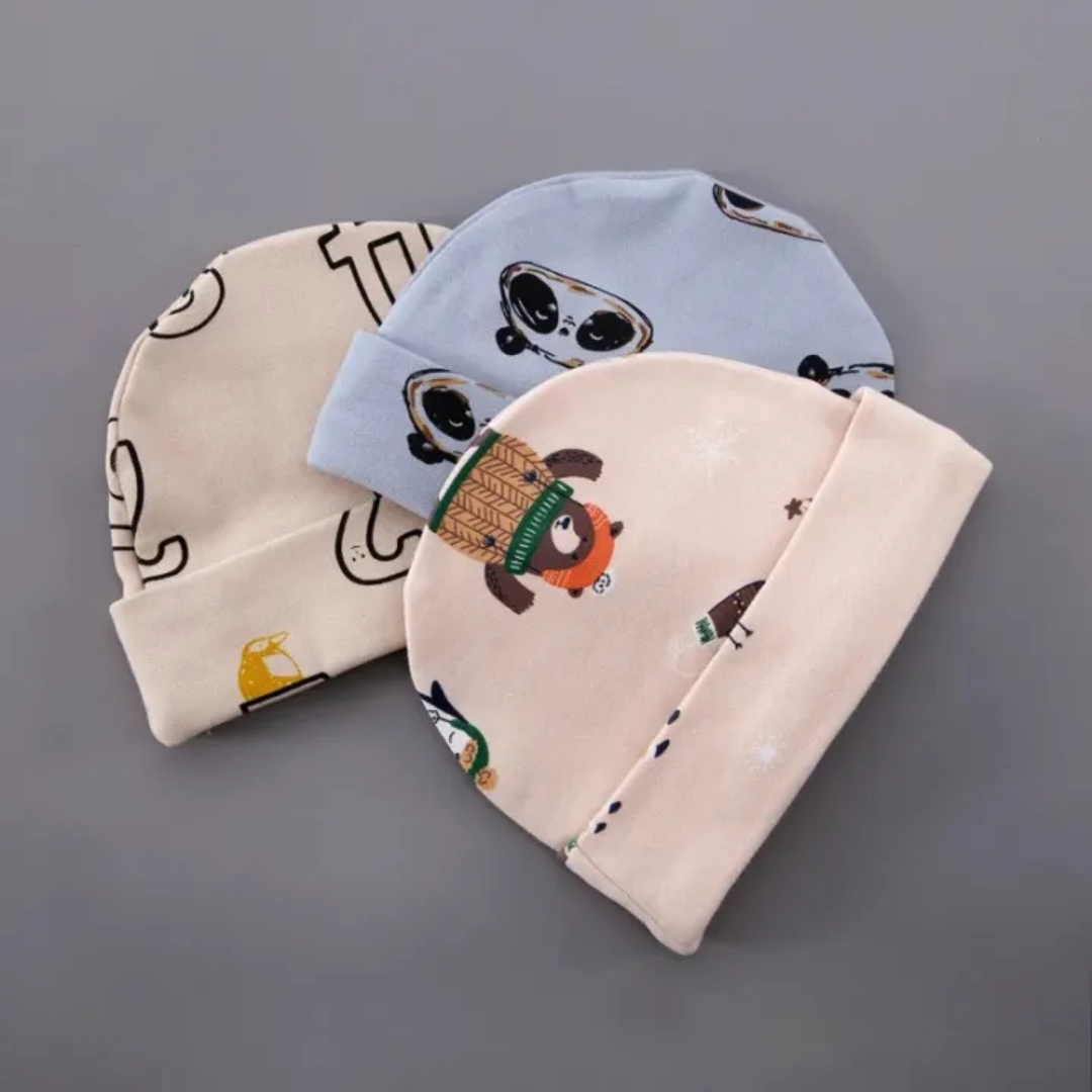 Baby Topi 100% Cotton - 2 Pcs