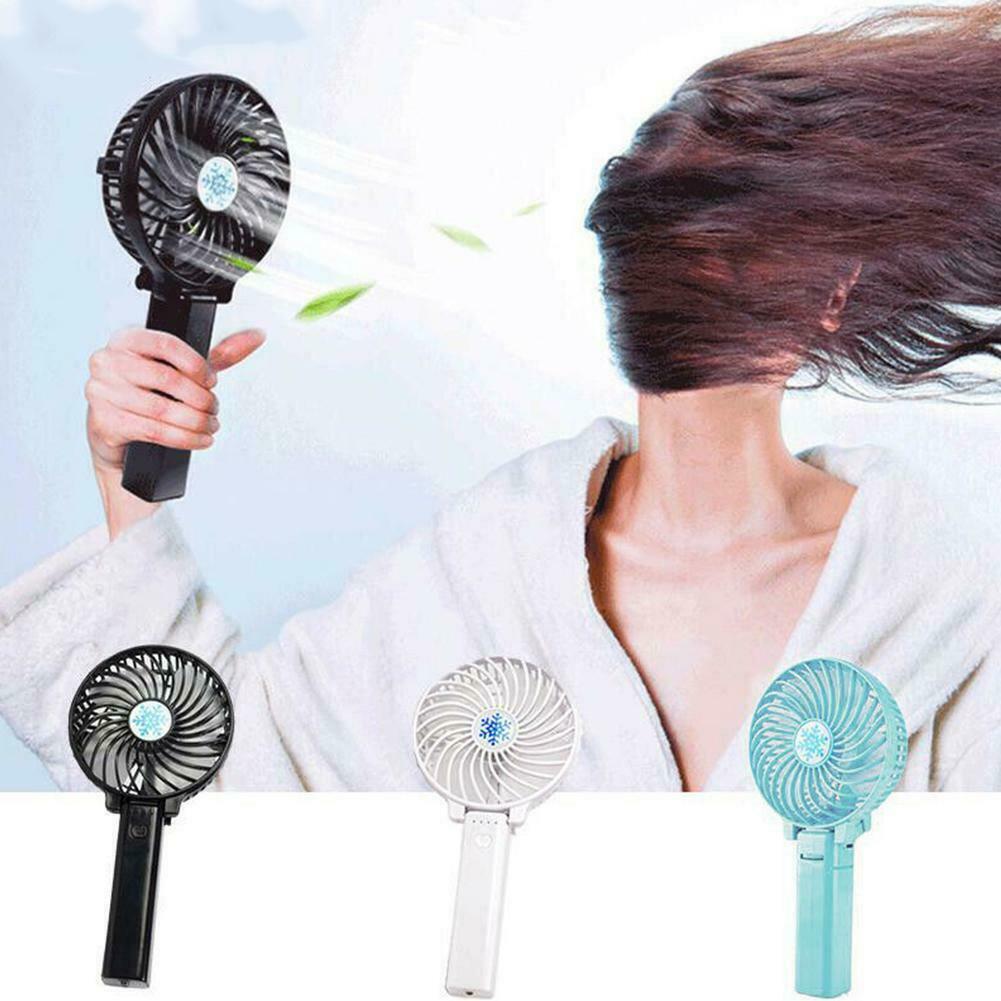Mini Handheld Foldable Portable Cooling Fan With USB Rechargeable