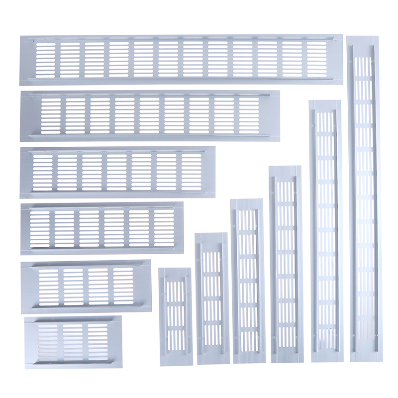 1pc Aluminum Alloy Vents Perforated Sheet Air Vent Plate Ventilation Grille Vent DD7