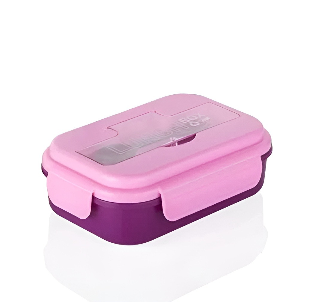 Magic Meal Lunch Box 3 Compartment Plastic Liner Lunch Container