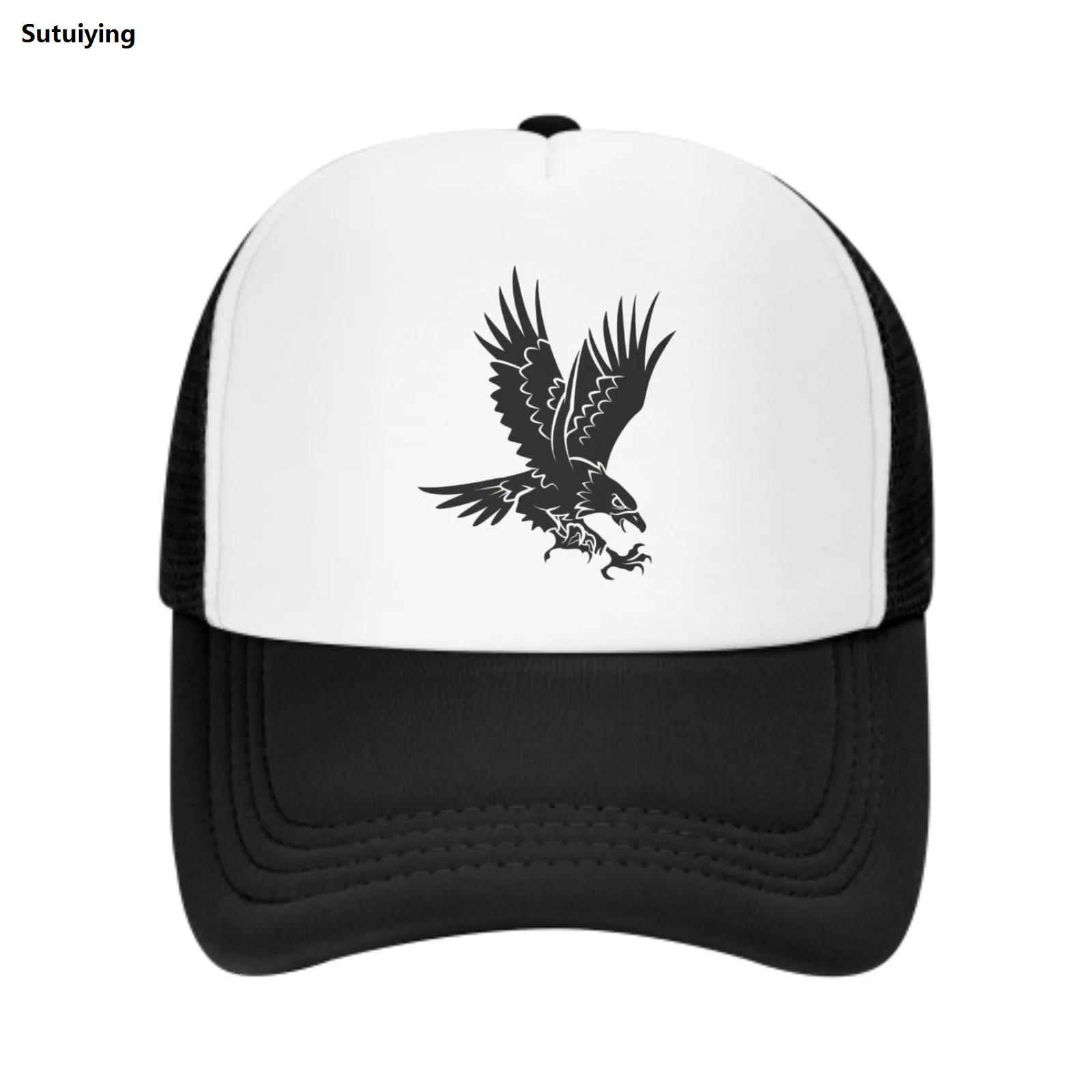 Sutuiying Eagle New Summer Leisure Sports Daily Sun Hat Fishing Outdoor 2025 Activity Unisex Canvas Fashion Duck Tongue Cap