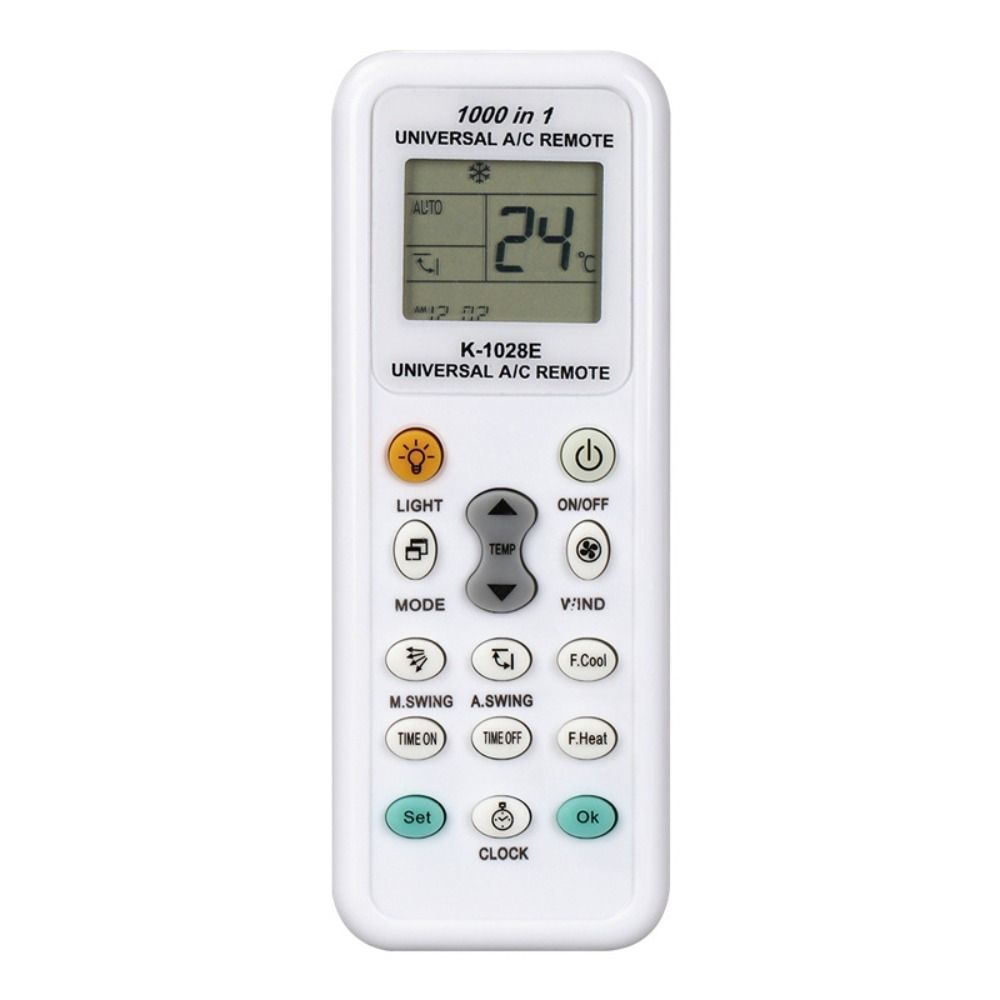 New Universal Air Conditioner Remote Control K-1028E 1000 in 1 AC Controller Low Power LCD Remote Control