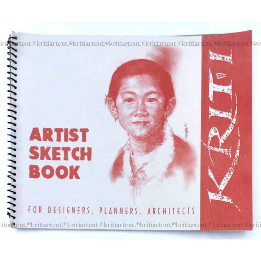 Kriti Artist Sketch Book A4 Medium 18 Pages 120GSM Cartriage