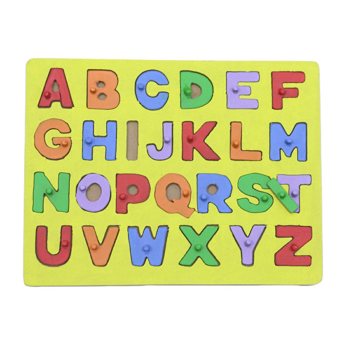 Kids Wooden Education A-Z Alphabets Board