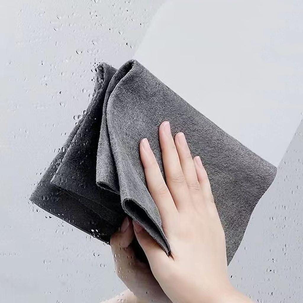Thickened Magic Cleaning Cloth 50×40cm | Reusable Ultra-Absorbent Microfiber Cleaning Towel | Lint-Free Streak-Free Cloth for Kitchen, Glass, Windows, Cars & Household Cleaning