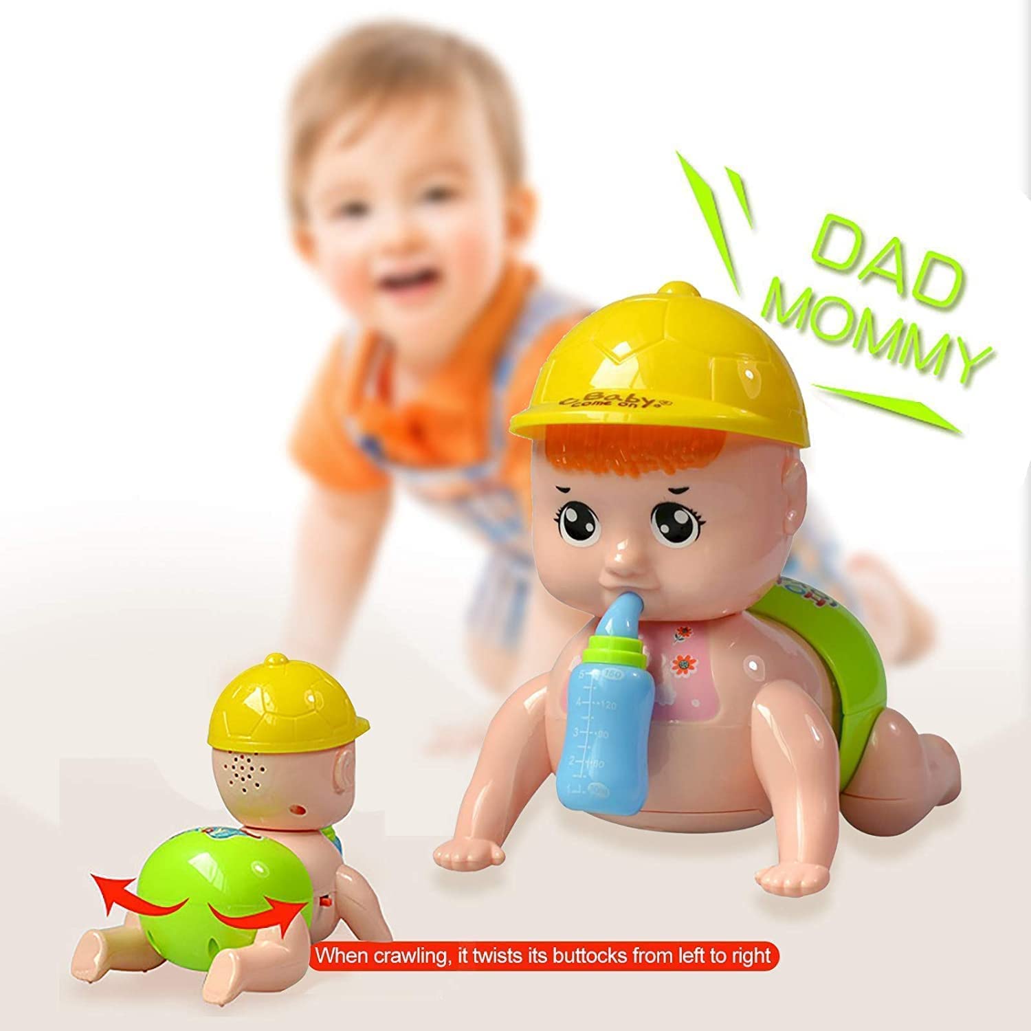 Happy Crawling Baby For Kids