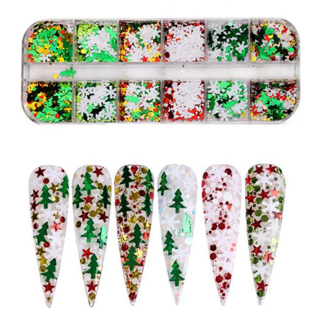 Fifty percent discount Halloween Nail Sequin Face Body Rhinestones Decorations Jewelry Sparkle Christmas Ghost Skeleton Glitters Club Party Accessories