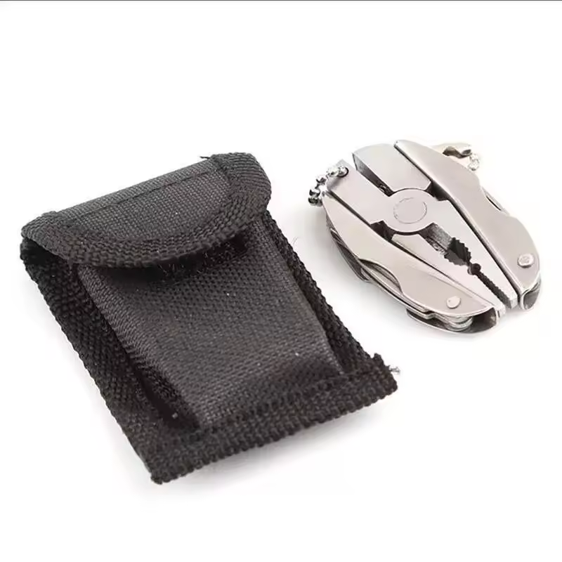 Camping Accessories Outdoor Tool Kit 7 in 1 Mini Multi-Functional EDC Knives