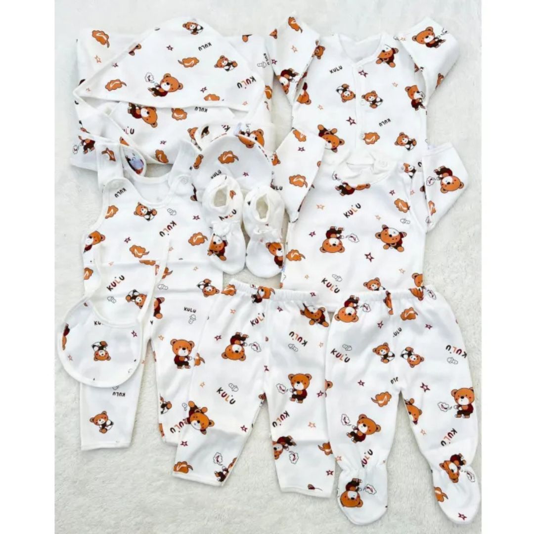 NEWBORN BABIES 11 PCS CLOTH SET - EASY TO WASH AND MAINTAIN DURABLE QUALITY PERFECT FOR EVERY SEASON