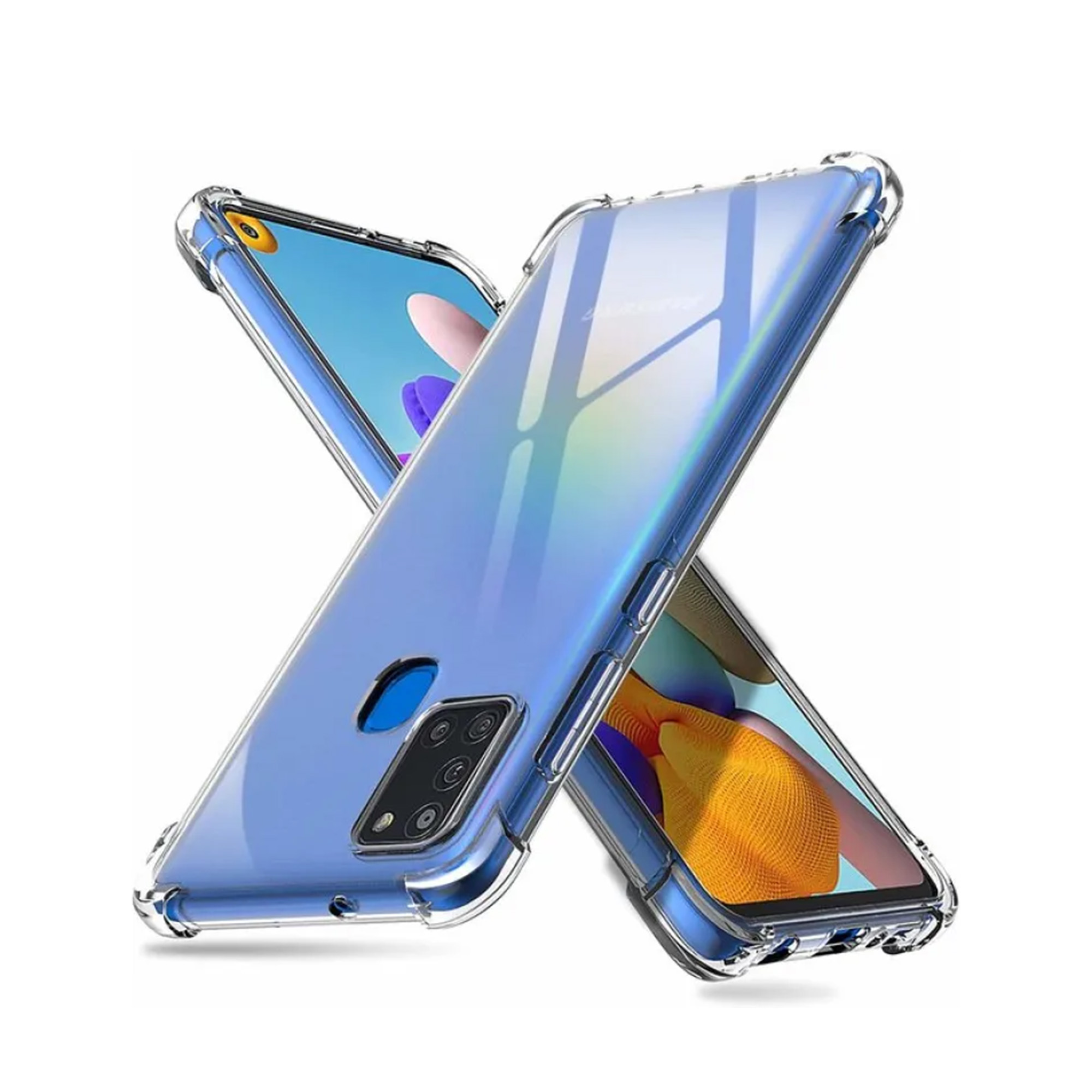 Clear Transparent Shockproof Soft Tpu Cover Case For Samsung A21S