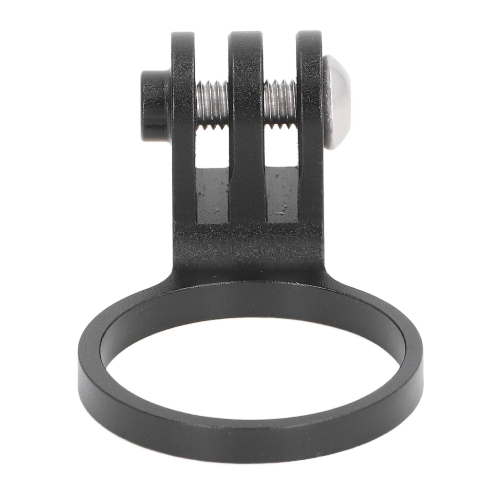 Durable Aluminum Alloy Bike Stem Mount Angle Adjustable 28.6MM Diameter Bicycle Stem Action Camera Mount Lightweight Polished Bike Top Cap Extension Bicycle Accessories