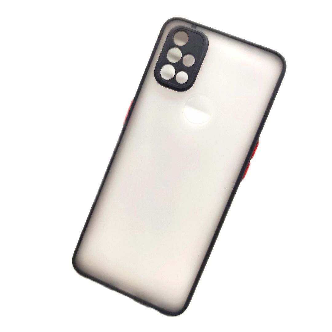 One Plus Nord N10 Semi Hard Border Cover