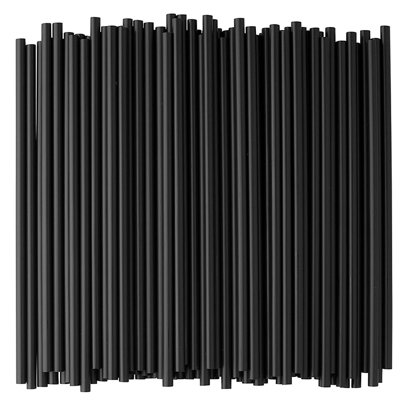 FORIDE 500Pcs 10.3 Inches Bulk Disposable Drinking Straws, for Birthday Wedding Decorative Event Drinking Straws