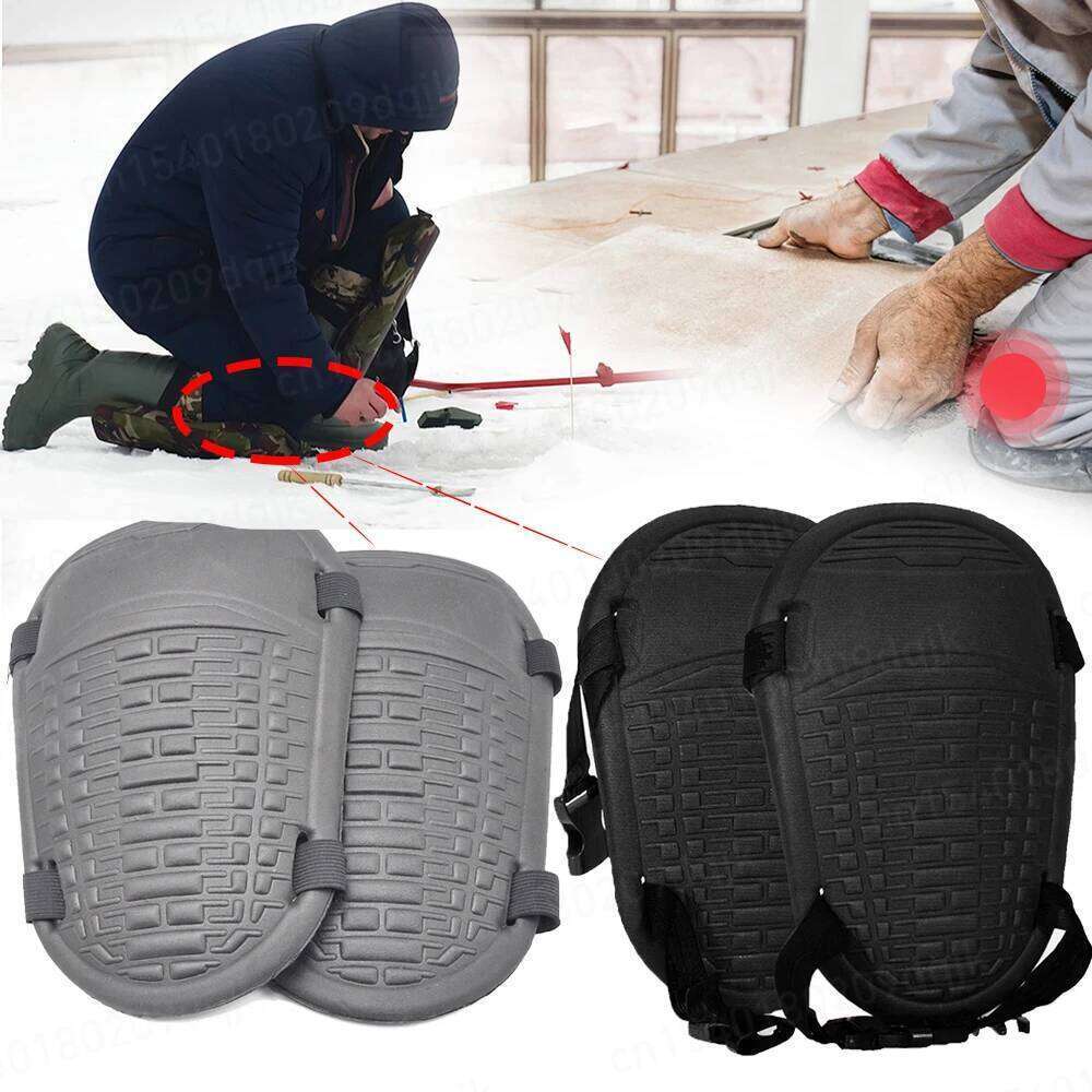 1 pair Ice Fishing Pad Protection Tile Mud Workers Knee Paste Floor Moisture Thickening Brick Garden Manual Work Tools