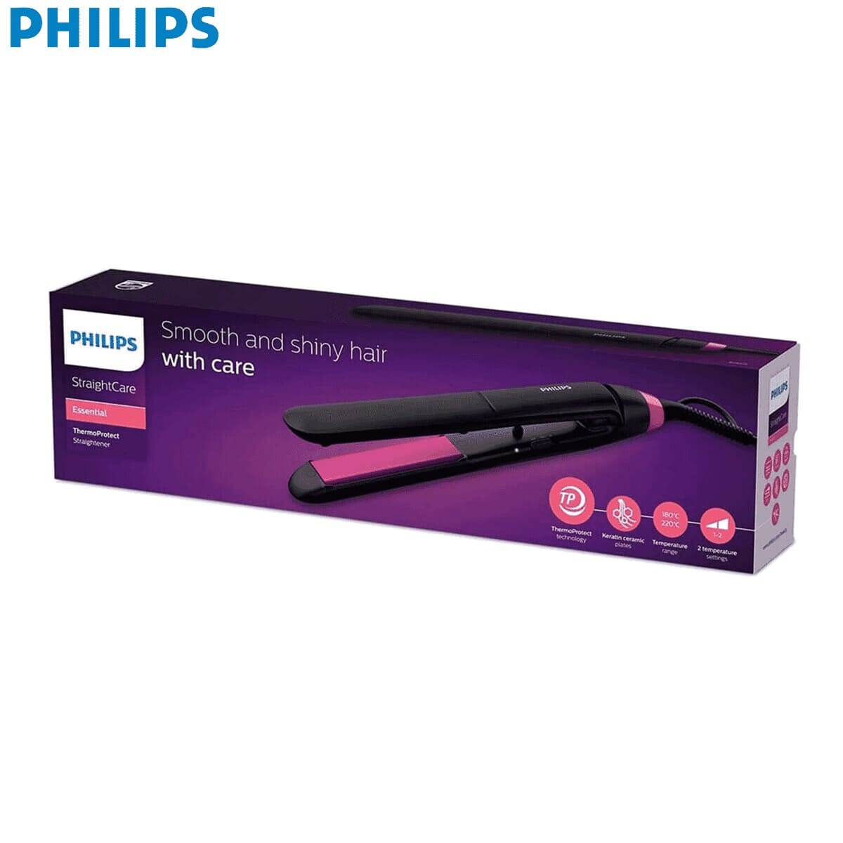 Philips Thermo Protect Hair Straightener BHS375/00