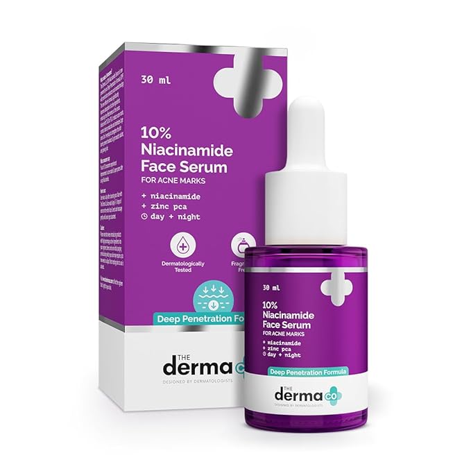 The Derma Co 10% Niacinamide Face Serum 30ml - image 1