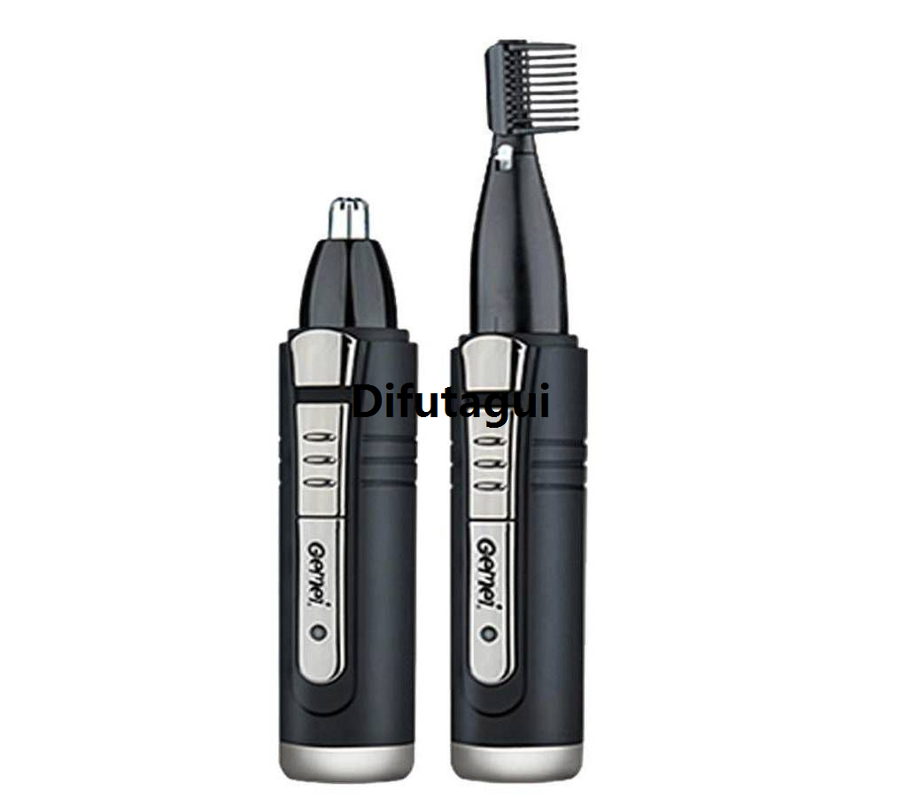 Difutagui Geemy 2In1 Rechargeable Nose Original And Hair Trimmer Gm-3109