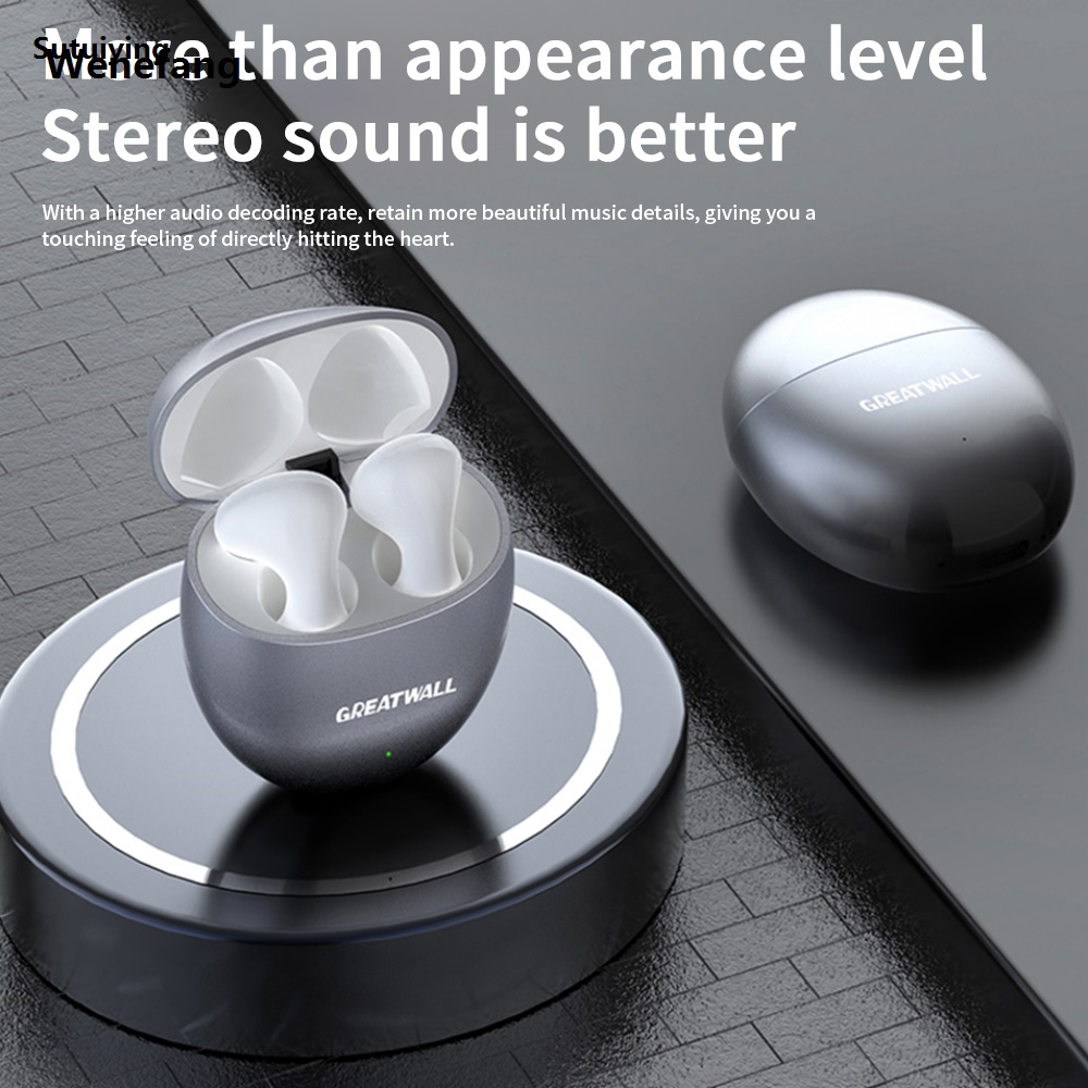 Wenefang Sutuiying 2025 New Bluetooth Earphones Wireless Headphones Earbuds 2025 Profesional Bass Noise Reduction Earbuds HiFi Stereo Headsets