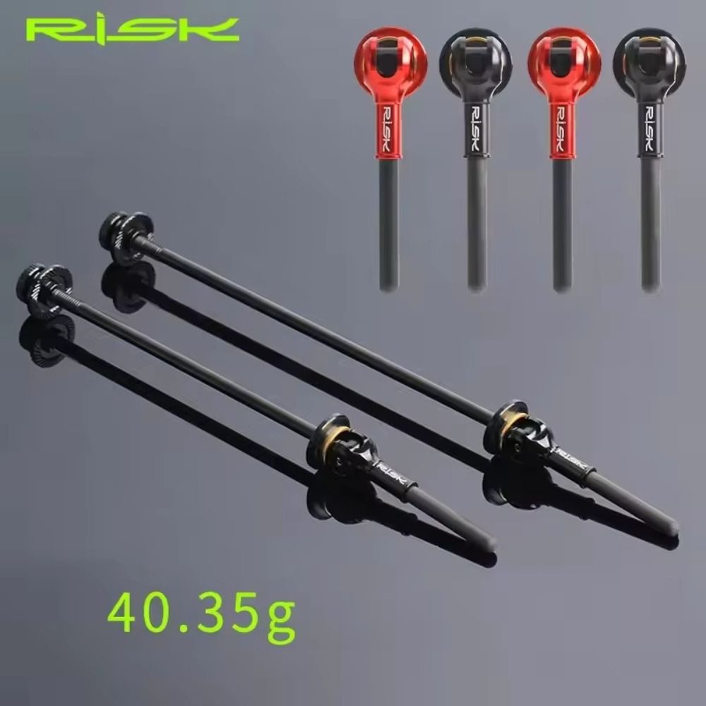 Durable TC4 Titanium Alloy Bike Quick Release Skewer Quick Release Ultralight Ultralight Skewers Titanium Alloy Axle Road Bicycle