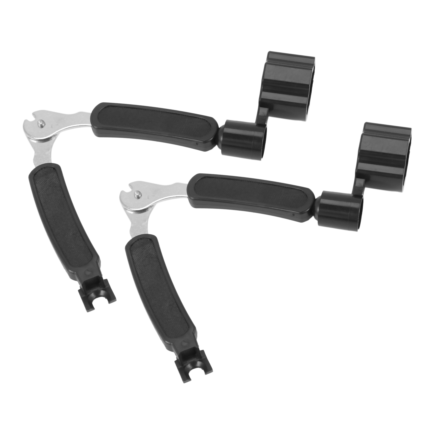 fasdaga 2X Black 3 in 1 Multifunction Guitar String Winder String Cutter Pin Puller