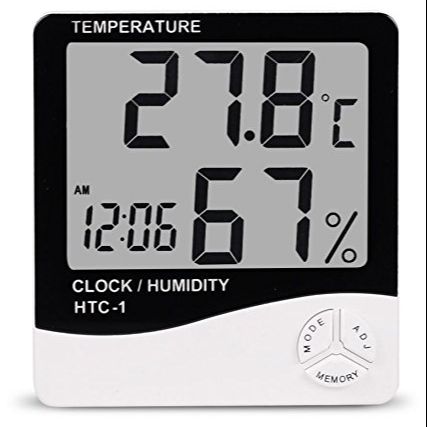 Digital Indoor Humidity Clock