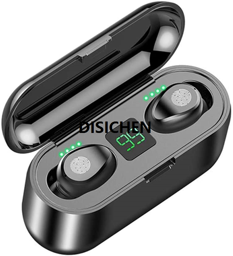 DISICHEN F9 TWS Mini Earbuds Bluetooth 5.0 Headset Wireless Stereo Earphones Active Noise Reduction 2025 New