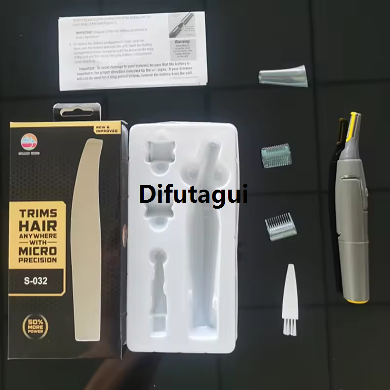 Difutagui 2025 NEW Versatile shaver with interchangeable blade head Men's portable High Quality mini electric shaver Trimmer for body hair, beard and nose