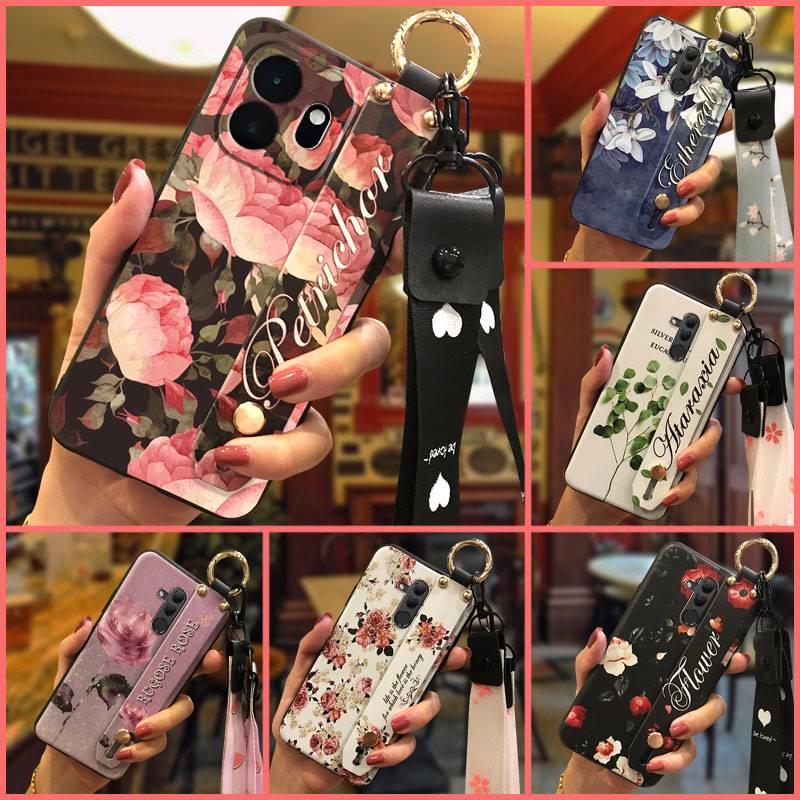 Protective Dirt-resistant Phone Case For 1+15T/OnePlus15T Ring Soft case Shockproof Durable Waterproof Anti-knock Flower