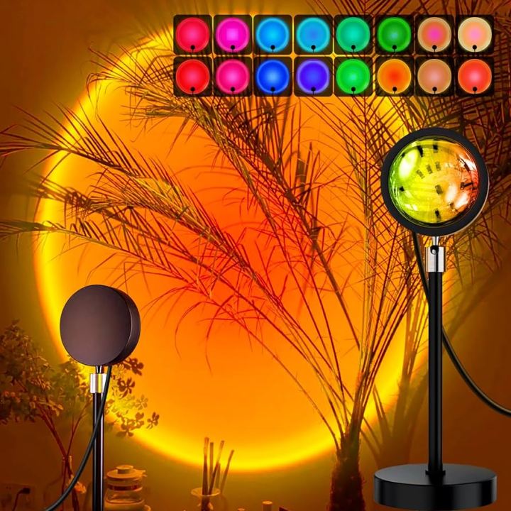 Sunset Lamp - Rotating LED Projection Light