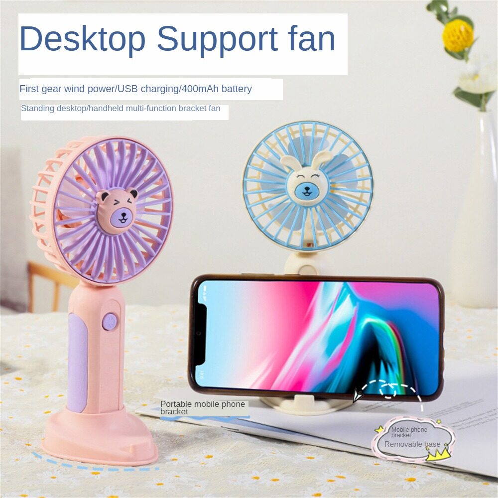 Hk59 Mini Fan Rechargeable USB Handheld Portable Fan