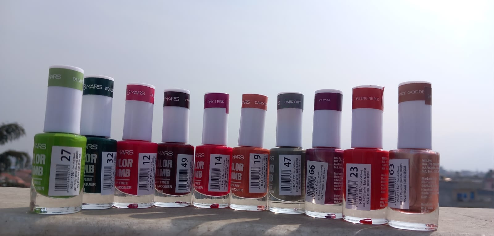 Nail Polish | Mars Color Bomb Nail Paint