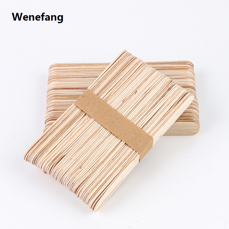 Wenefang Rong tool, tongue depressor, rod, wax bean, wax wiping, work, wooden waxing, 10Pcs, a 50/20/, with hair removal body beauty