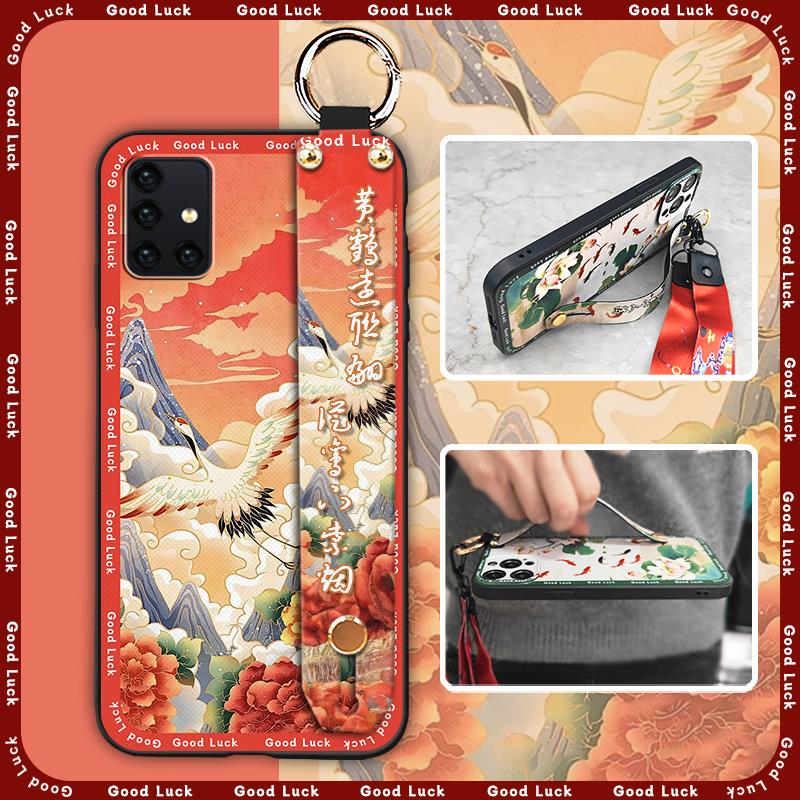 Waterproof Silicone Phone Case For Samsung Galaxy M14 5G/SM-M146B Back Cover ring Anti-dust Kickstand Cute Durable