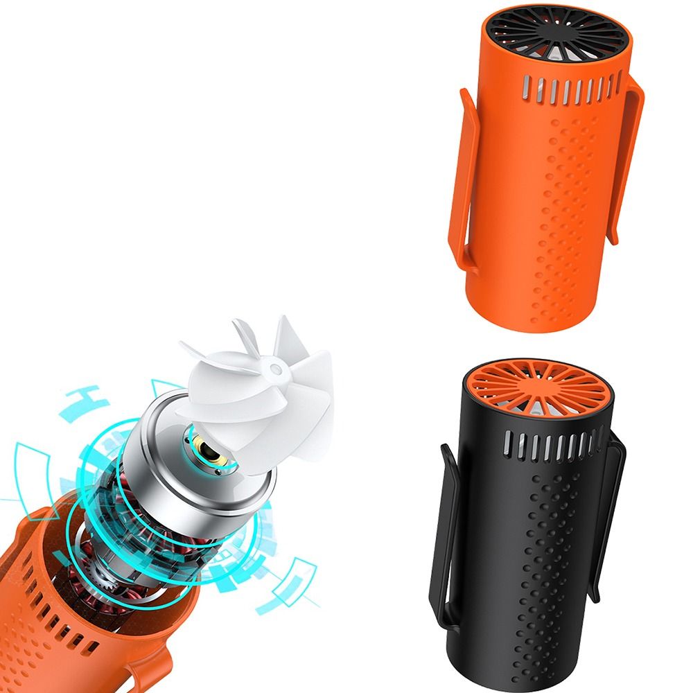 Lightweight 4 Speeds Waist Clip Fan 3 Hours Fast Charging 6H Working Time Rechargeable Personal Fan Adjustable Wearable Belt Shirt Fans Camping