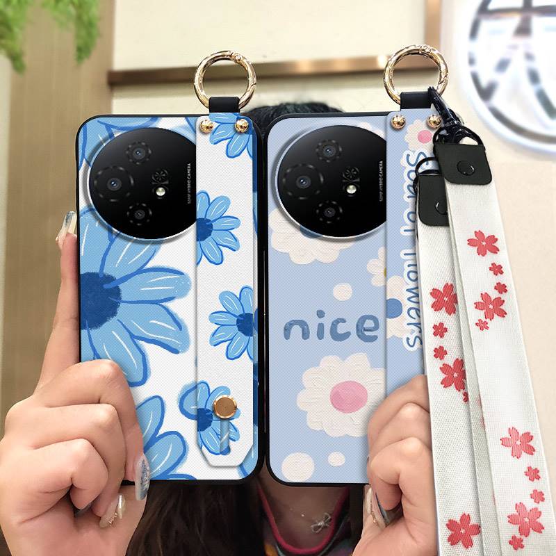 Oil Painting Shockproof Phone Case For TCL 50 Nxtpaper 5G/50Pro Nxtpaper 5G Silicone Soft case flower Durable Kickstand