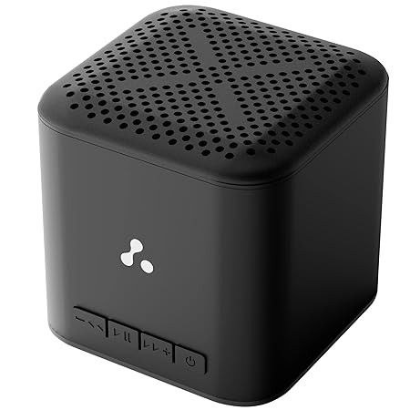 Ambrane 5W Wireless Bluetooth Mini Speaker with 12Hrs Playtime, Immersive Sound, 40mm Driver, Bluetooth V5.1 Strong Connectivity, Portable Design, Integrated Music & Call Control