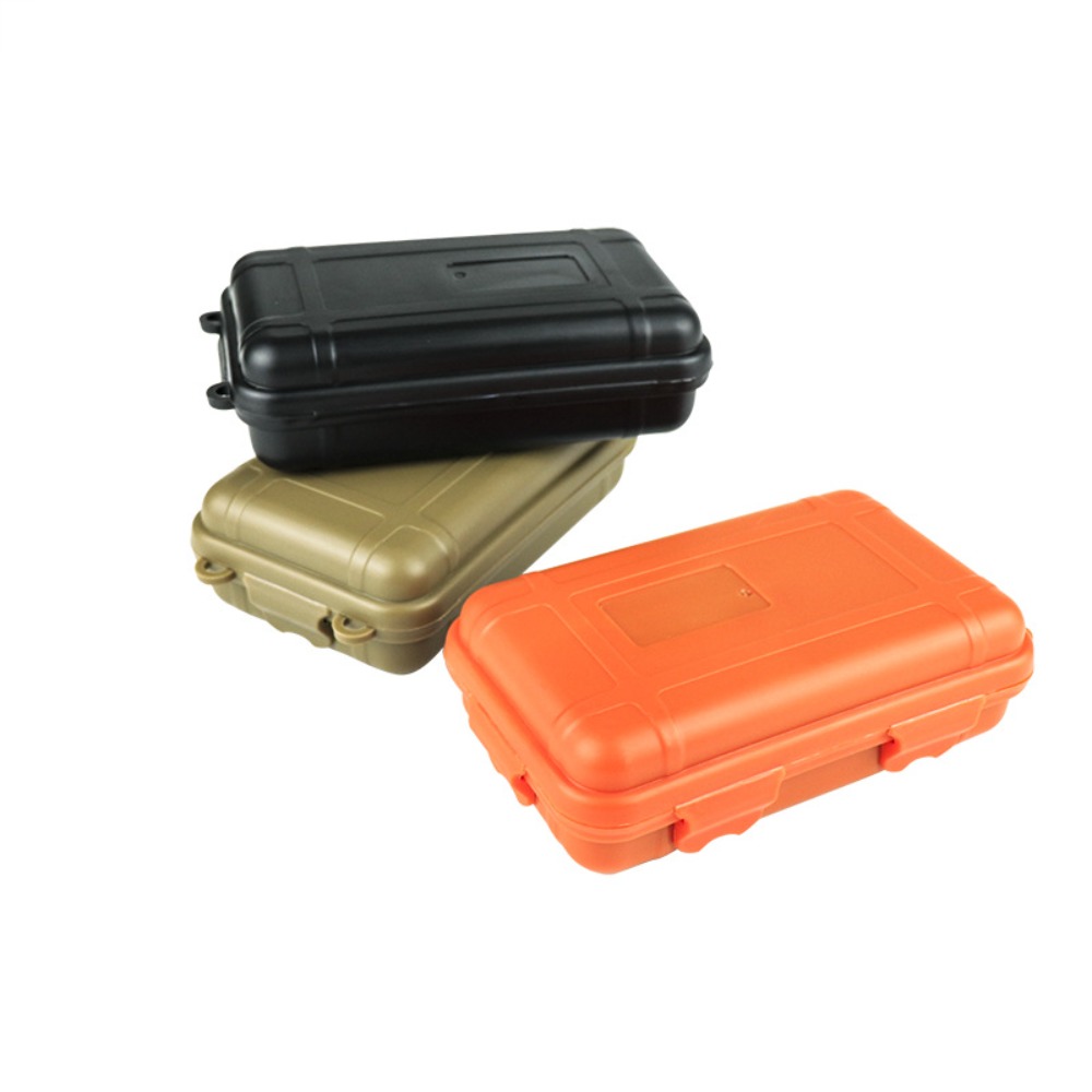 Durable Parts Box Plastic Toolbox Tool Organizer Equipment Box Tool Storage Bags Multi-function Waterproof Survival Sealed Box Instrument Protection Box