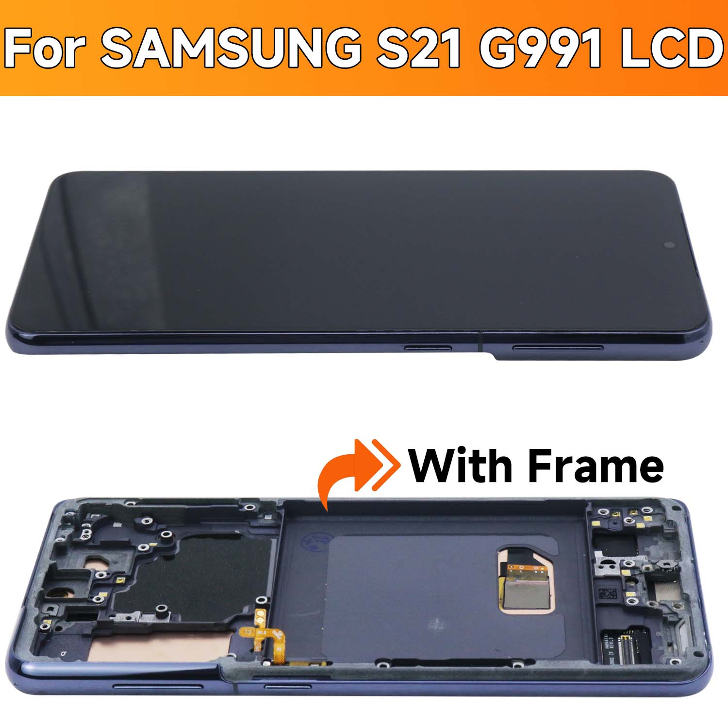 HOT Ori / AMOLED / TFT 6.2''For Samsung S21 5G G991 G991B G991W G991U LCD Display Touch Screen Digitizer Assembly Replacement