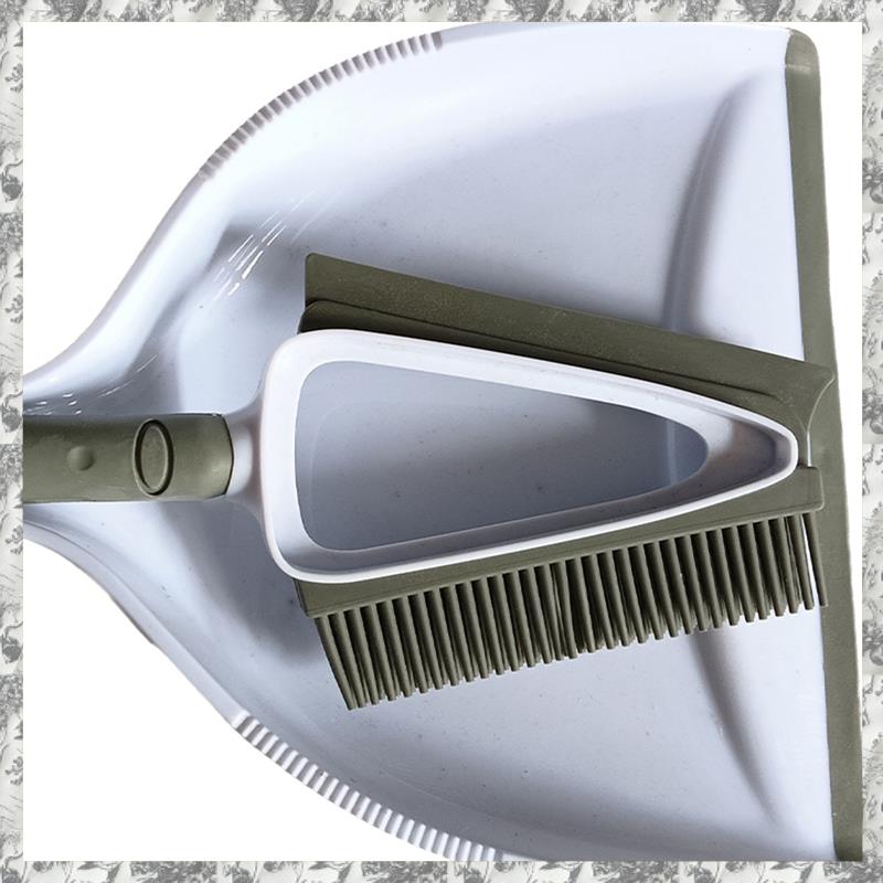 CGearuppt Multifunctional Pet Hair Cleaning Brush 3 in 1 Set Hair Remover Mini Dustpan Cleaning Tool A