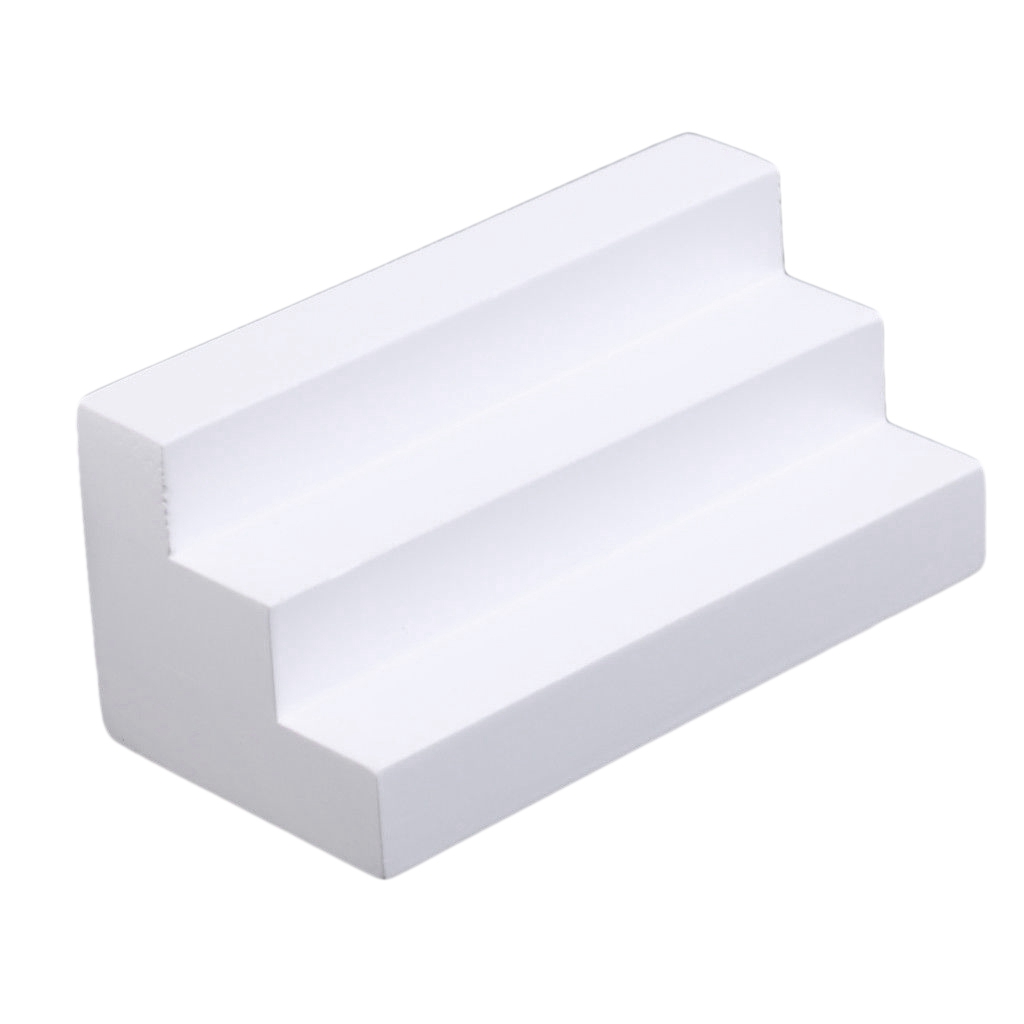 1:12 Miniature DIY Cottage White Wooden Doorstep Stair