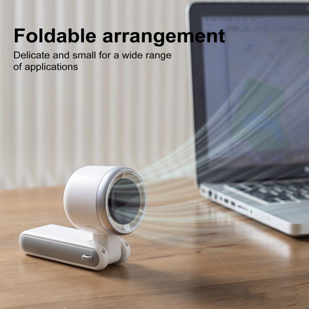 Portable With Digital Display Handheld Fan 5-Speed Adjustable Rechargeable Small Electric Fan Low Noise High-speed Mini Foldable Desk Fan Cooling Fan