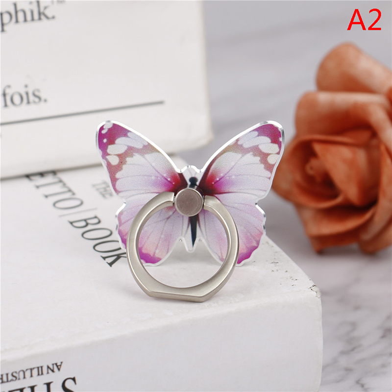 Ring mobile phone beauty 520_【Fullyoung store】1PCS new universal butterfly bracket