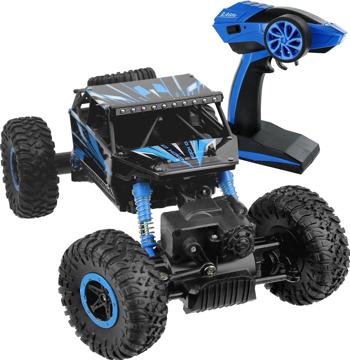 2.4Ghz 1/18 Rc Rock Crawler Vehicle Buggy Car 4 Wd Shaft Drive High Speed Remote Control 4X4 Monster Off Road Truck