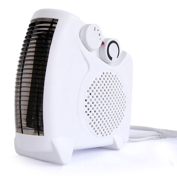 Portable Mini Electric Heater - Silent Home and Office Warmer Fan